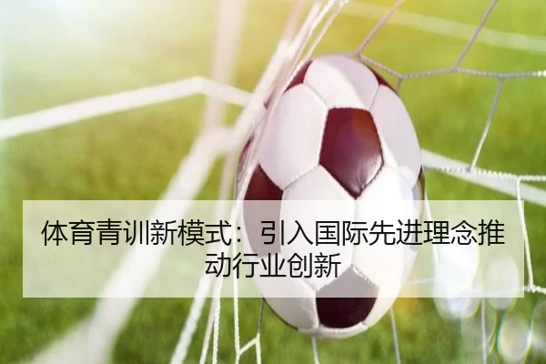 体育青训新模式：引入国际先进理念推动行业创新